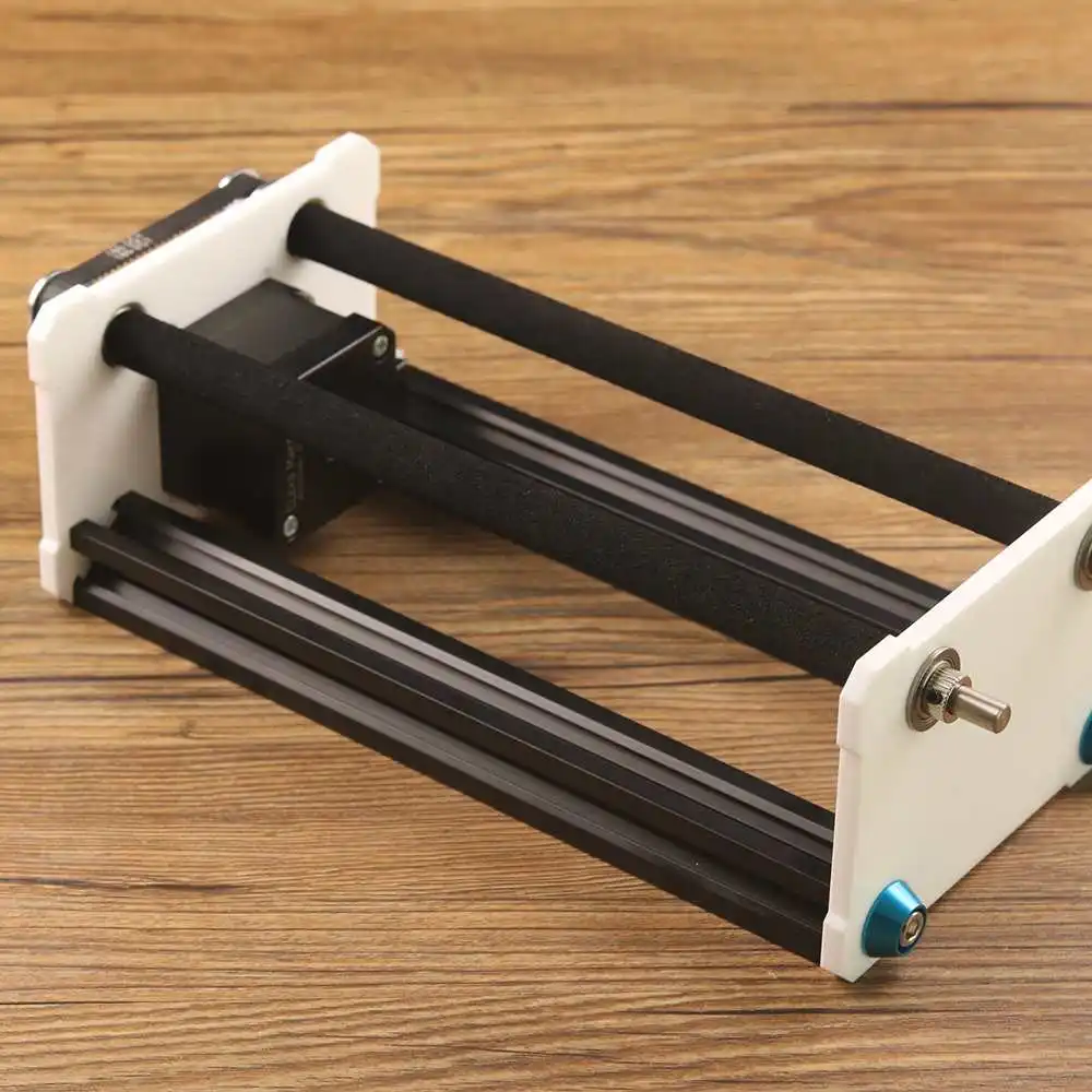 Rotate Engraving Module A3 Lasing Engraver Machine Y Axis DIY Update Kit with stepper motor wire for Column Cylinder Engraving