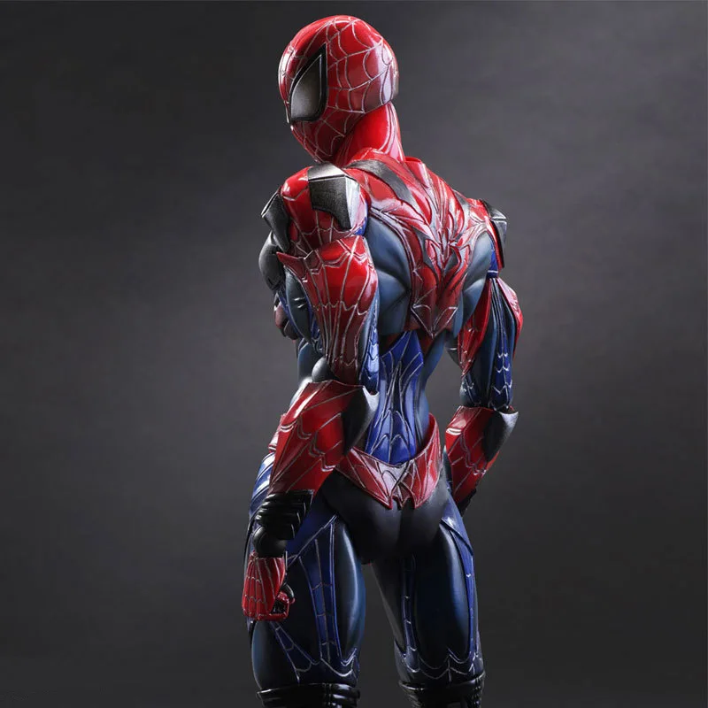 Фигурка для игры в искусство Kai Spider Man brinquedos Playarts ПВХ 27 см кукла Спайдермен игрушки Детский подарок Коллекционная модель аниме