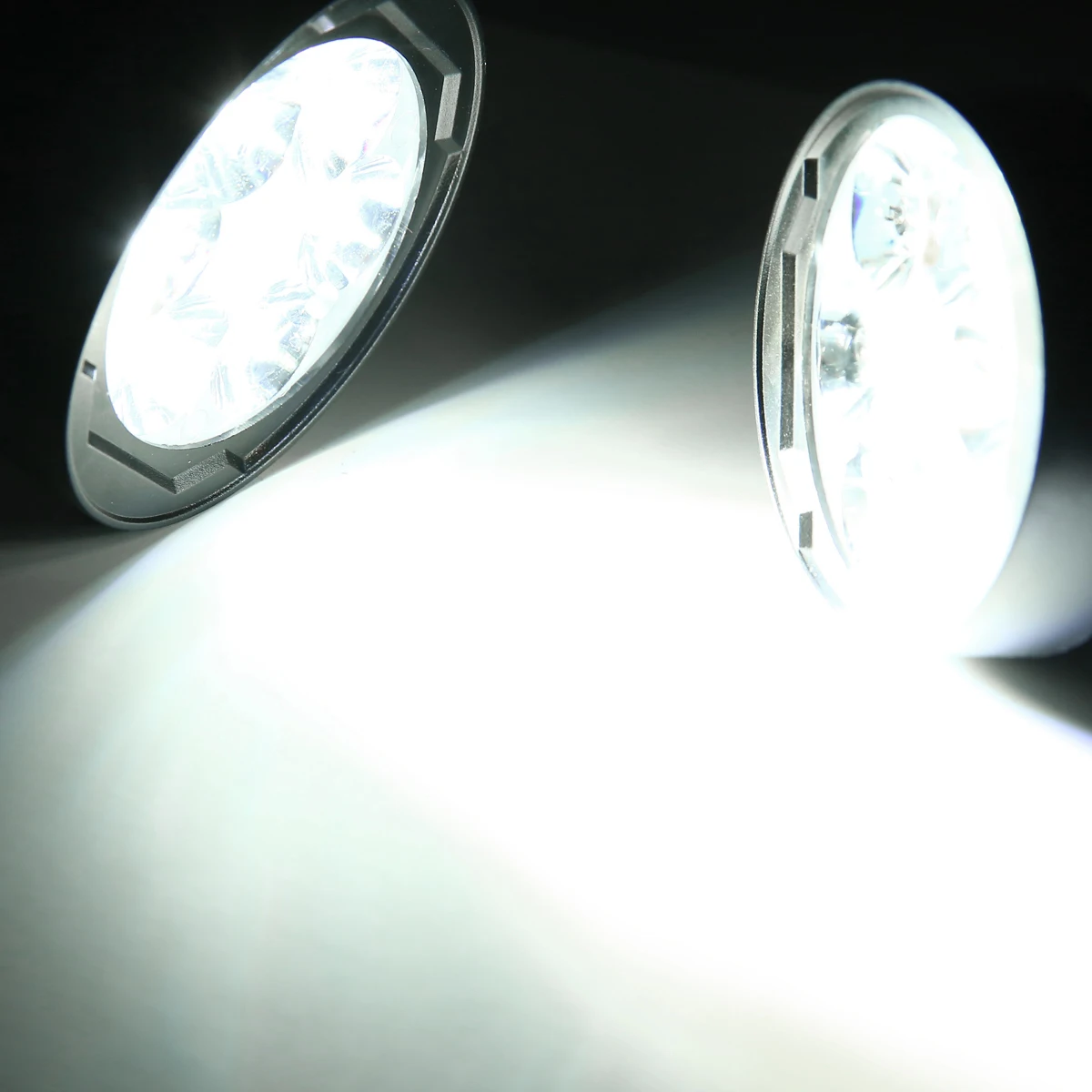 2PCS 24W 6LED Motorcycle Spot Fog Light 300LM Headlight Waterproof Front Head Assist Lamp For Universal ATM Dirt Bike Scooter