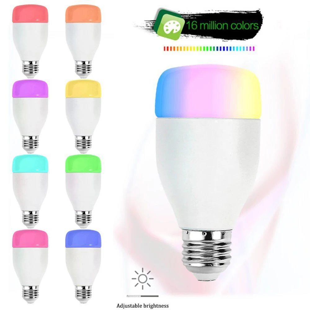 Brightness E27 LED Wireless WIFI Bulb Smartphone App Remote Control