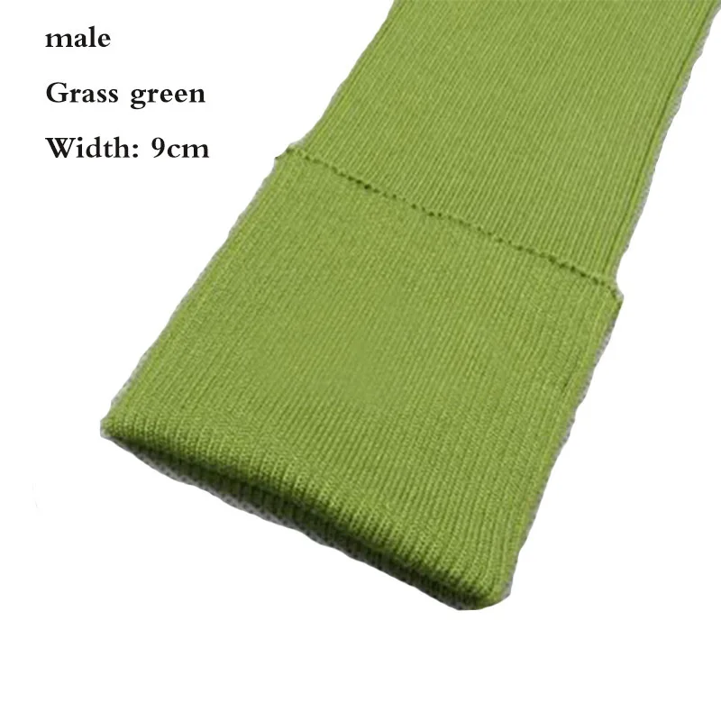 1 шт., 40 см, широкая пара аксессуаров, Трикотажная хлопковая ткань в рубчик, без проблем, с резьбой, куртка, манжеты, брюки, толстовка для взрослых - Цвет: green