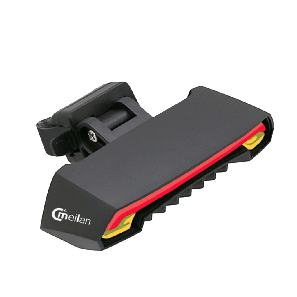 

Bicycle Tail Light Charge Lamp Bike LED Light Wireless Smart Remote Control Engineering Plastics Switches It as You Need