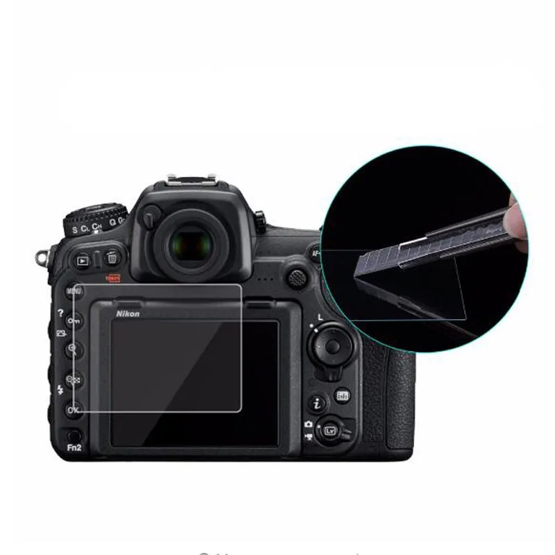 Закаленное защитное стекло для камеры Nikon D5 D500 D600 D610 D7100 D7200 D750 D780 D800 D800E D810
