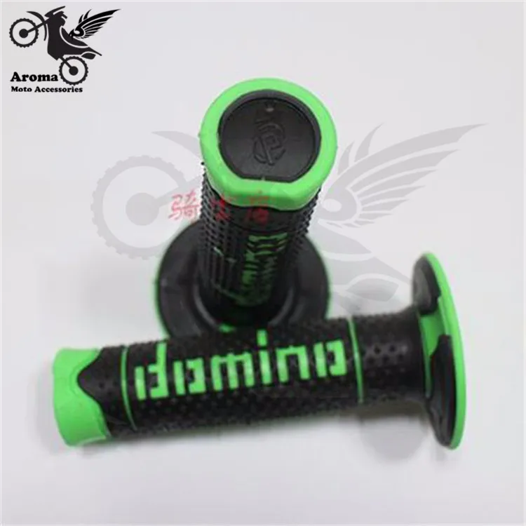 colorful universal 22MM motorbike handle bar grip parts racing moto handle grips rubber for honda suzuki yamaha KTM domino motocross accessories dirtbike hand grips pitbike part dirt pit bike grip motorcycle handlebar