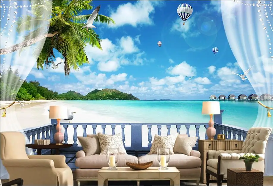 3d wallpaper high end custom mural non woven wall sticker 3 d The