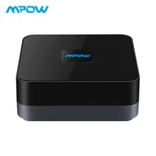 MPOW Wireless Bluetooth 4.1 Audio Receiver Adapter 3.5mm RCA Cable With High-fidelity Stereo Sound and Built-in Battery For Home