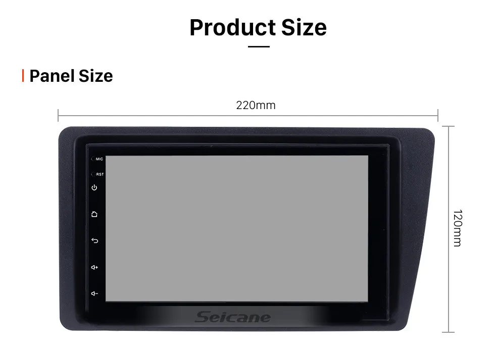 Sale Seicane Quad core Android 8.1 Car Auto Stereo Radio Multimedia Unit Player For 2001-2005 Honda Civic GPS Navi Bluetooth WIFI SWC 14 Sale Seicane Quad core Android 8.1 Car Auto Stereo Radio Multimedia Unit Player For 2001-2005 Honda Civic GPS Navi Bluetooth WIFI SWC 14