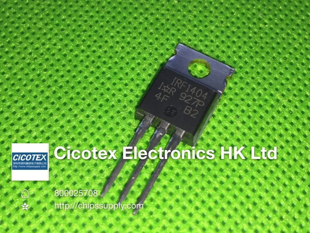 

10pcs/lot IRF1404 TO220AB IRF 1404 MOSFET N-CH 40V 202A TO-220AB IRF1404PBF