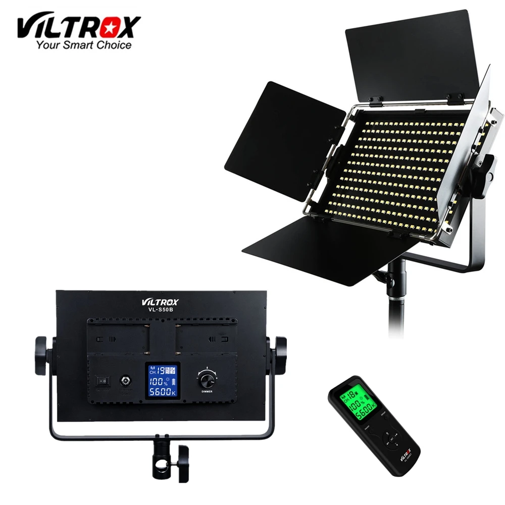 Viltrox VL S50 Камера SMD светодио дный студийный видео свет лампы 5600 К тонкий