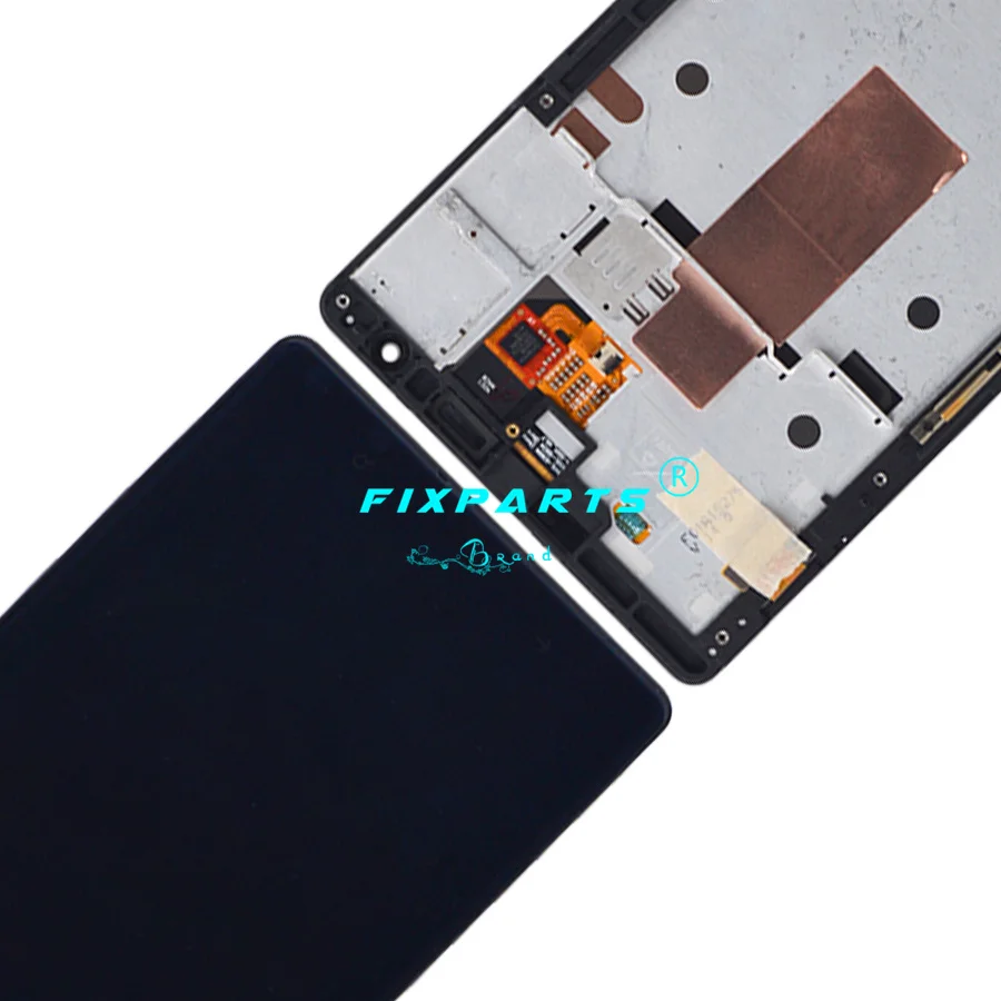 Для Nokia Lumia 1520 ЖК дисплей сенсорный экран дигитайзер сборка с рамкой Pantalla Замена