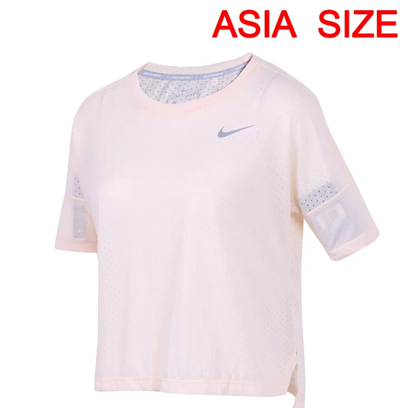 Новое поступление NIKE TAILWIND TOP SS крутые женские футболки с коротким рукавом спортивная - Цвет: 890994827