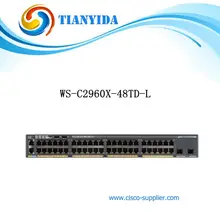Герметичный WS-C2960X-48TD-L катализатор 2960X48 порт GigE 2X10G SFP+ гигабитный коммутатор