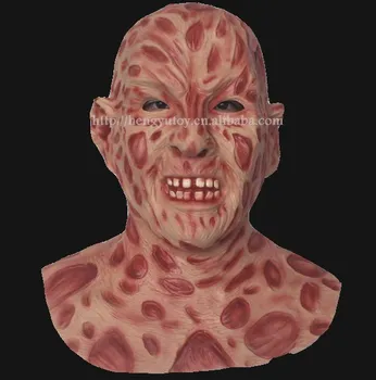 

Carnival Latex Scar Zombie Mask Full Head Halloween Freedy Mask Cosplay