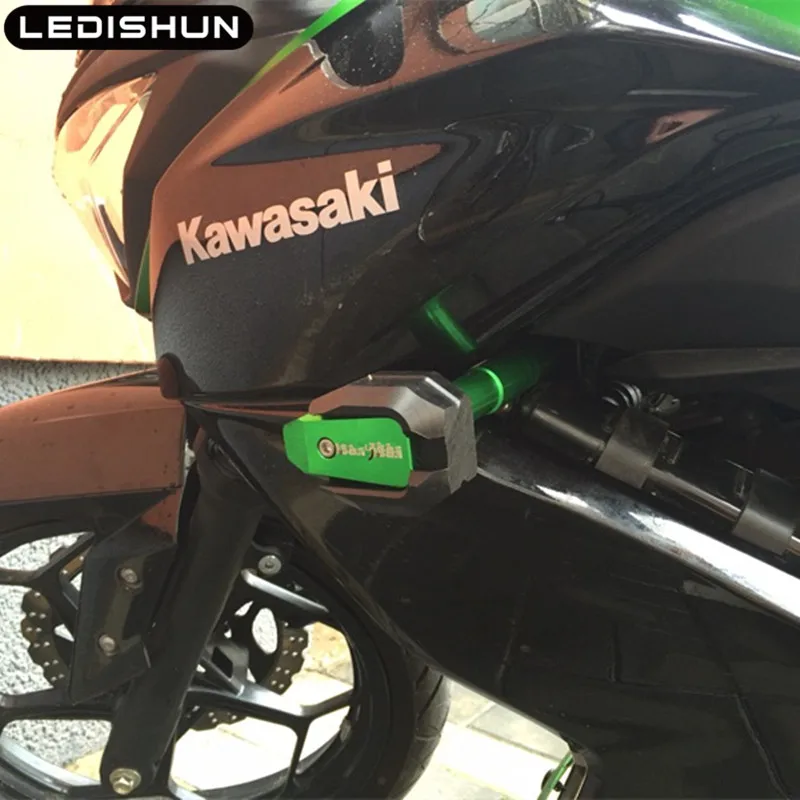 Слайдеры рамы мотоцикла для KAWASAKI Z250 Z300 Z 250 300 2013 2018 защитная крышка двигателя
