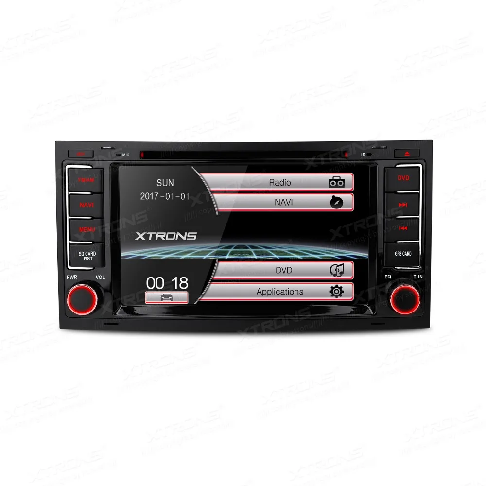 XTRONS 7 ''Экран Dual CANbus USB GPS радио dvd плеер автомобиля рулевое колесо для Volkswagen 2004