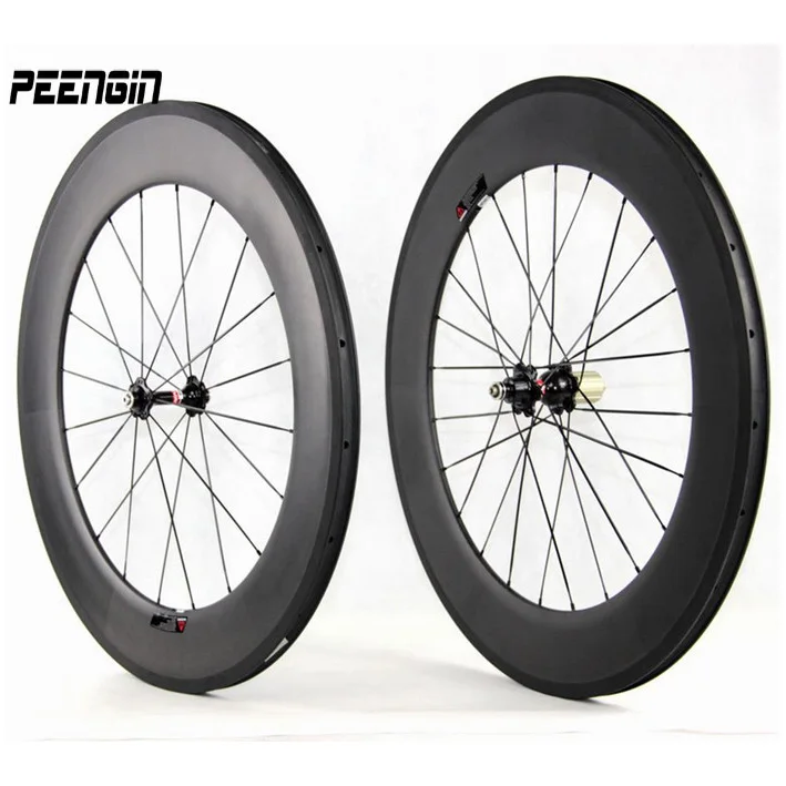 Juego de ruedas de de para bicicleta de carretera, piezas de ciclo de llanta Aero Clincher, pegatina S80, baratas, a la venta|carbon fiber wheelset|clincher rimrims cycling - AliExpress