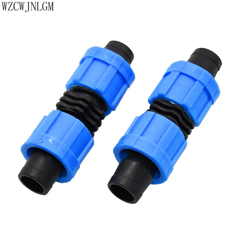 Garden Irrigation 5/8 "16mm Threadlock Drip Connector Greenhouse Garden