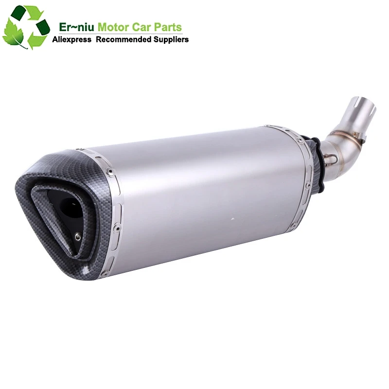 

MT-03 MT03 Motorcycle youshimura Exhaust Muffler Pipe Middle Link Pipe Escape FOR YAMAHA YZF-R3 R3 R25 R30 2015 2016 Slip-On