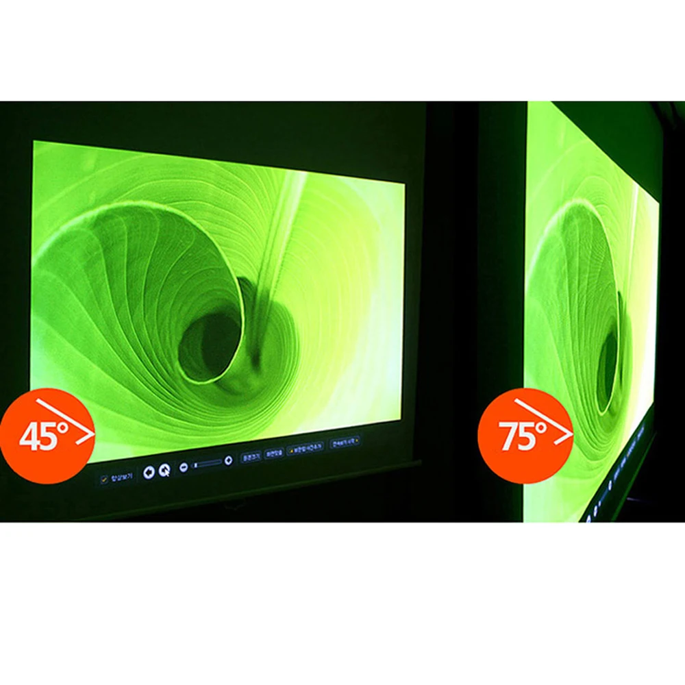 TORA DOLA 60 дюймов 16:9 Портативный экран для проектора домашнего кинотеатра