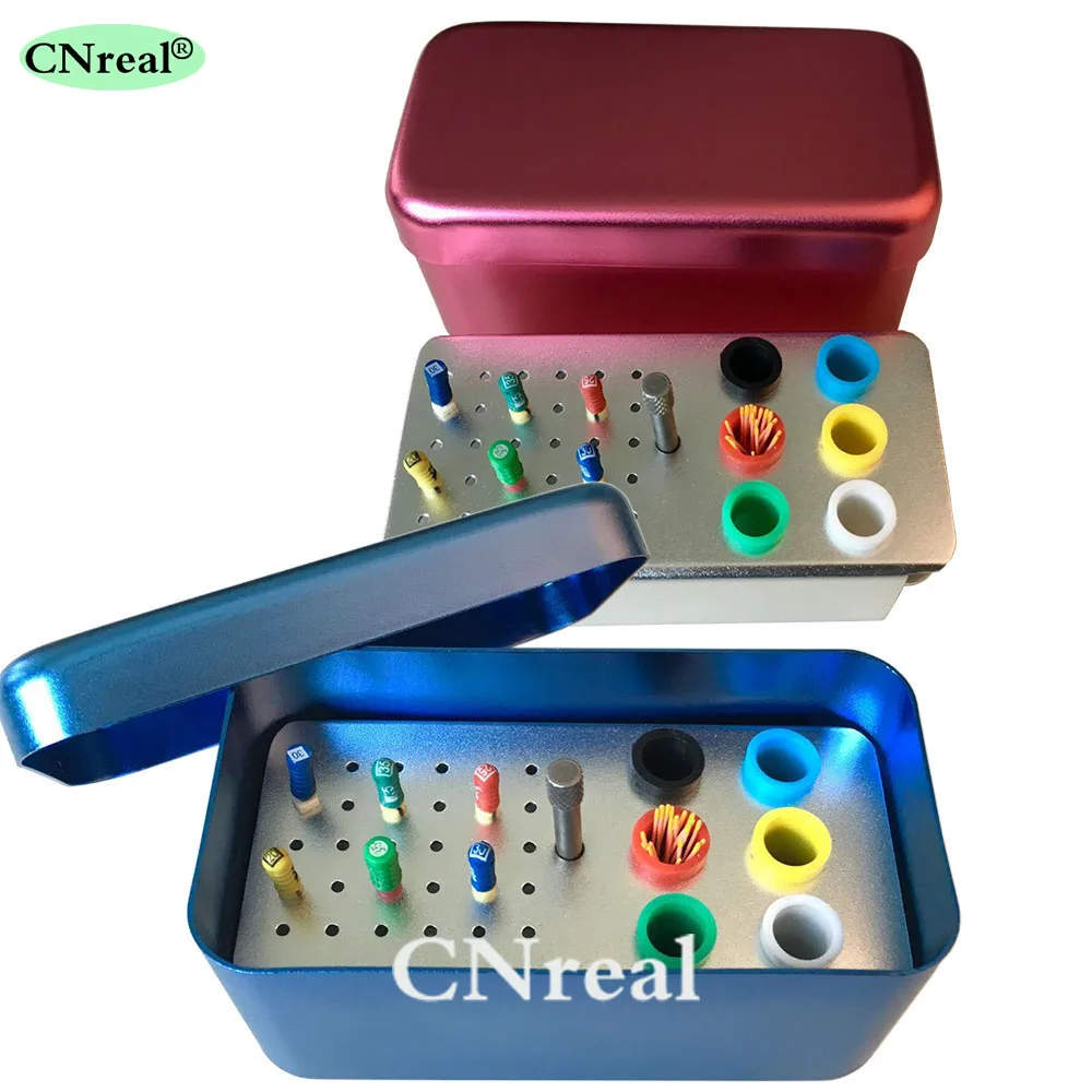 1 piece Dental Sterilization Disinfection Holder Container Box for Endo