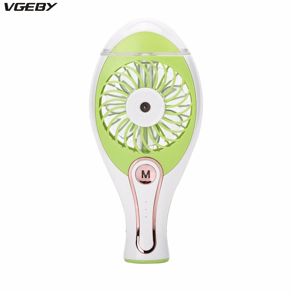 Portable Handheld USB Rechargeable Mini Electric Fan Misting Mist Maker