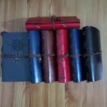 50 шт 10*14,5 см винтажный лист искусственная кожа Пиратский Чехол журнал путешествий; Записная книжка