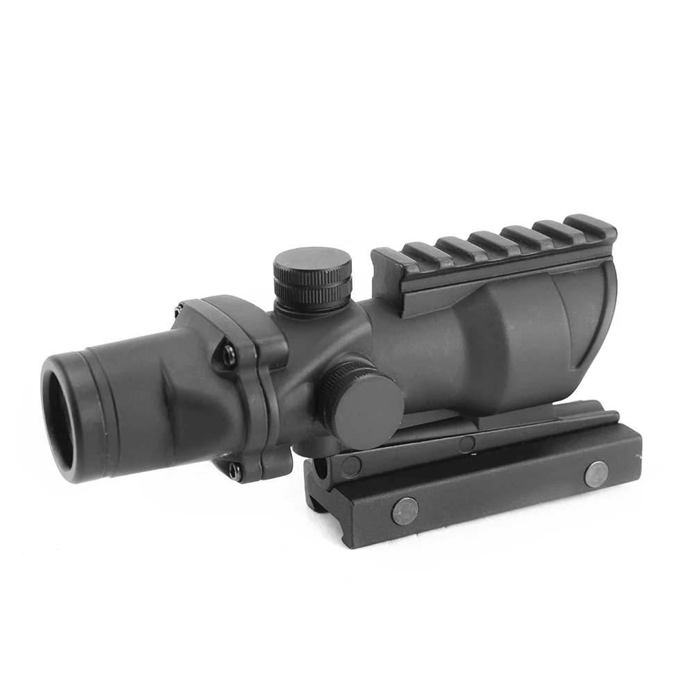 Охотничий Прицел ACOG 4X32 оптический прицел с направляющей сверху для крепления на
