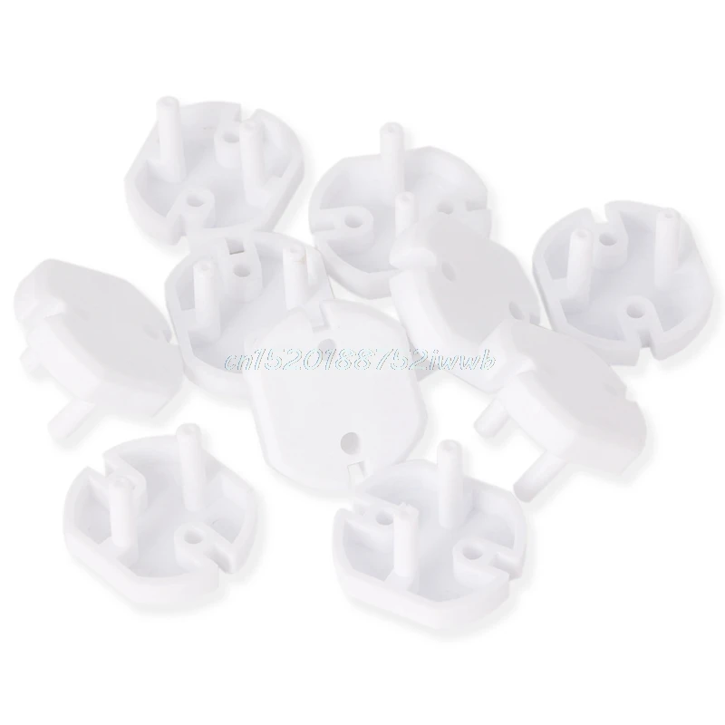 

10pcs EU Power Socket Electrical Outlet Baby Children Safety Guard Protection
