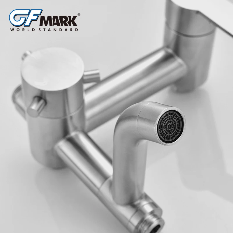 Многофункциональный душевой набор GFmark из нержавеющей стали SUS304 настенный