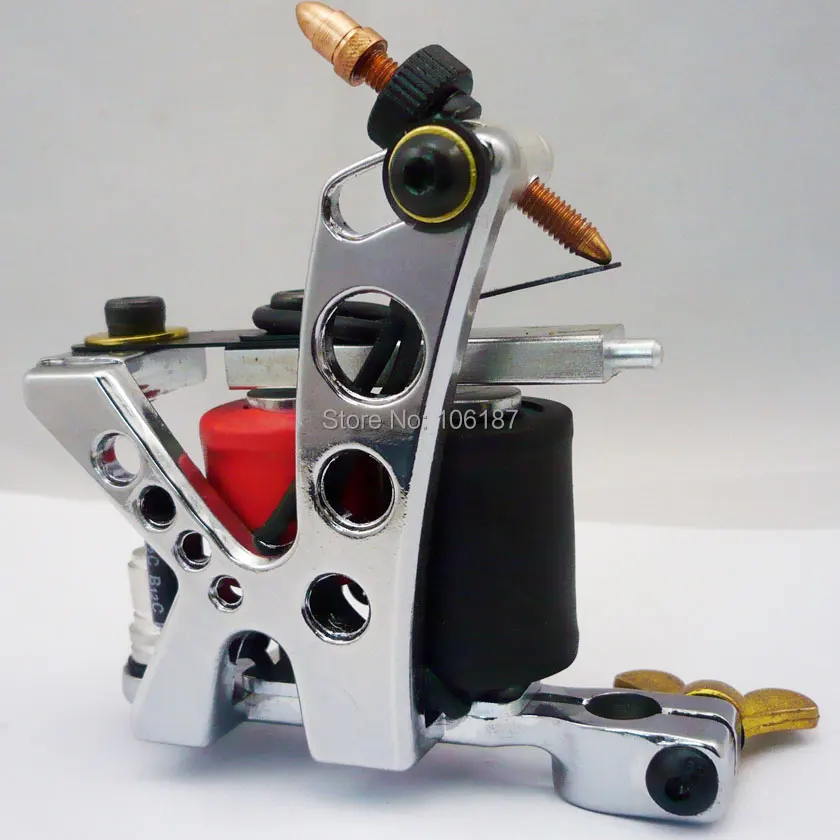 

5Pcs M02 Mixed Color Professional Tattoo Gun Machine Gun Liner Shader For Tattoo Beginner