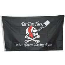 Огромный 3x5FT череп со скрещенными костями пиратские флаги кольца крепления украшения безопасности и выживания Z0813