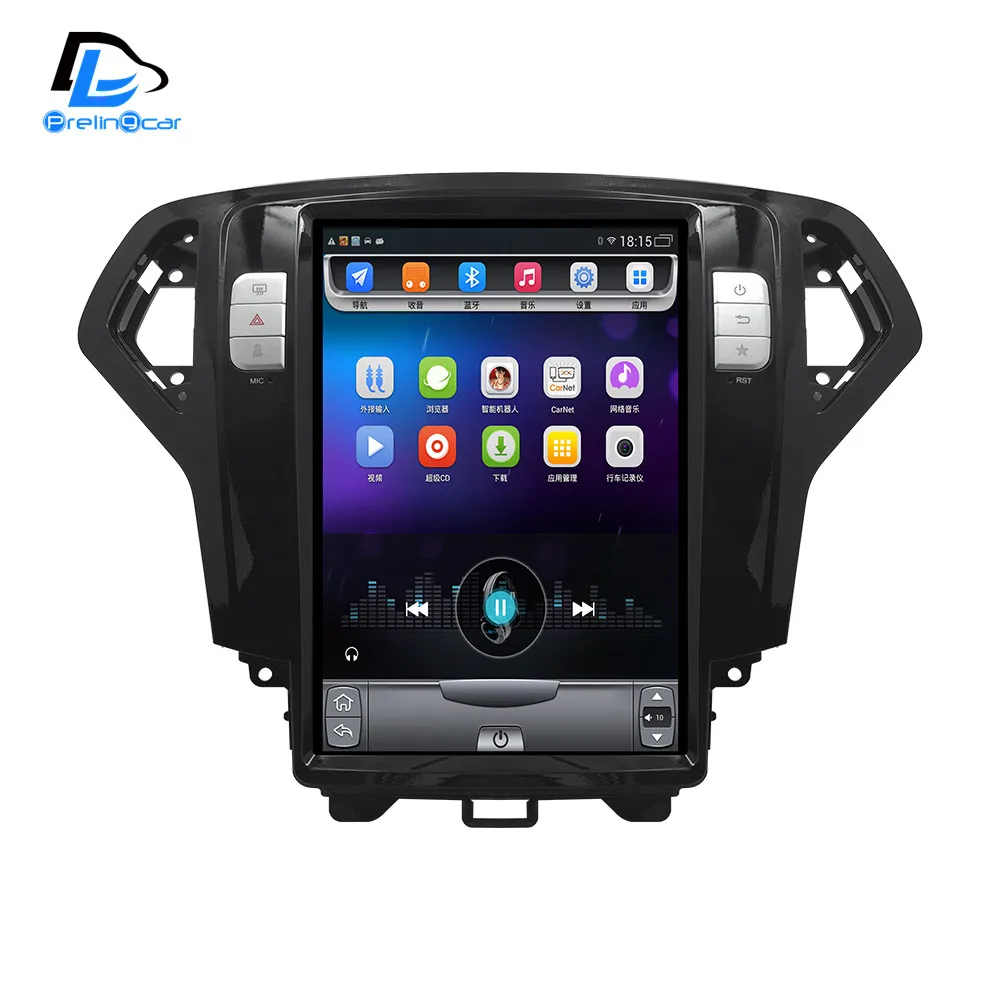 

12.8 inch 4G Lte 32G ROM Vertical screen android multimedia video radio player for Ford mondeo 2007-2010 years navigation stereo