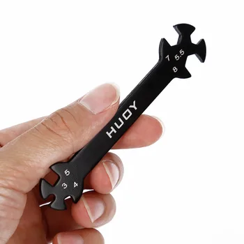 6 in 1 RC Hudy Special Tool Wrench 3/4/5/5.5/7/8MM for Turnbuckles & Nuts