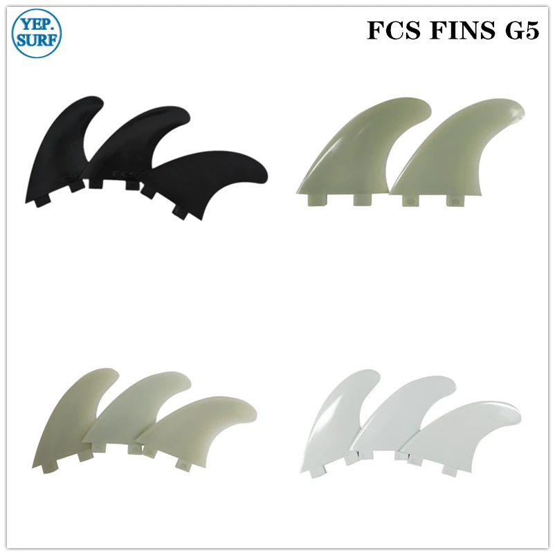 

Surfing Plastic Soft FCS Fins FCS G5 3 color Fin