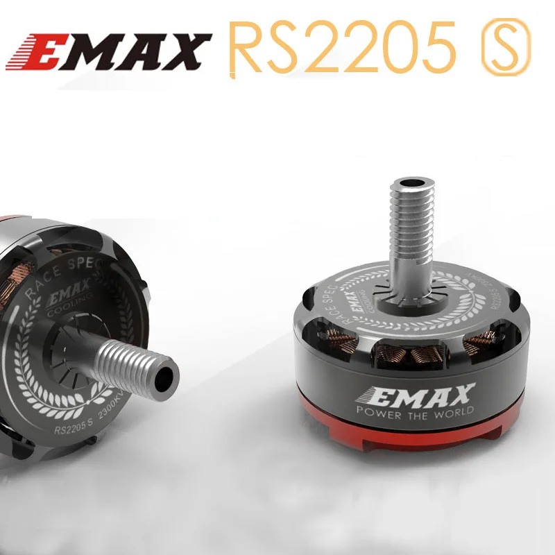 EMAX RS2205 S 2300KV 2600KV CCW Brushless Motor for FPV Racing RC Drone Quadcopter EMAX RS2205 S 2300KV 2600KV CCW Brushless Motor for FPV Racing RC Drone Quadcopter