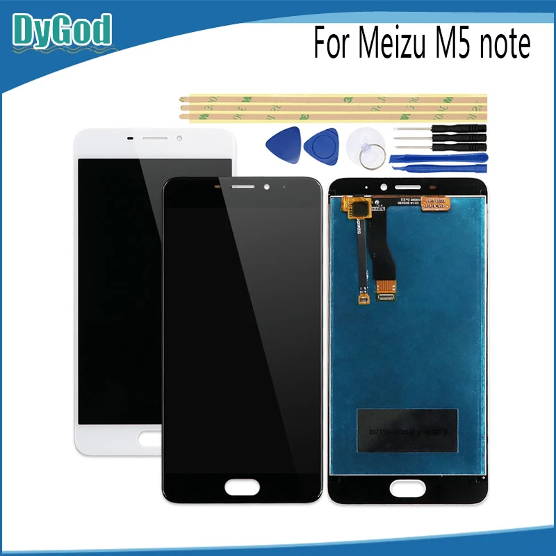 ЖК дисплей DyGod 5 дюйма для Meizu M5 note M621H M621Q M621M M621C сенсорный экран телефона s