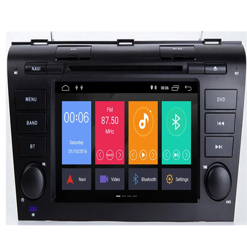 

IPS DSP 2 Din Android 9.0 Car multimedia dvd player GPS For Mazda 3 mazda3 2004 2005 2006 2007 2008 2009 car radio stereo canbus