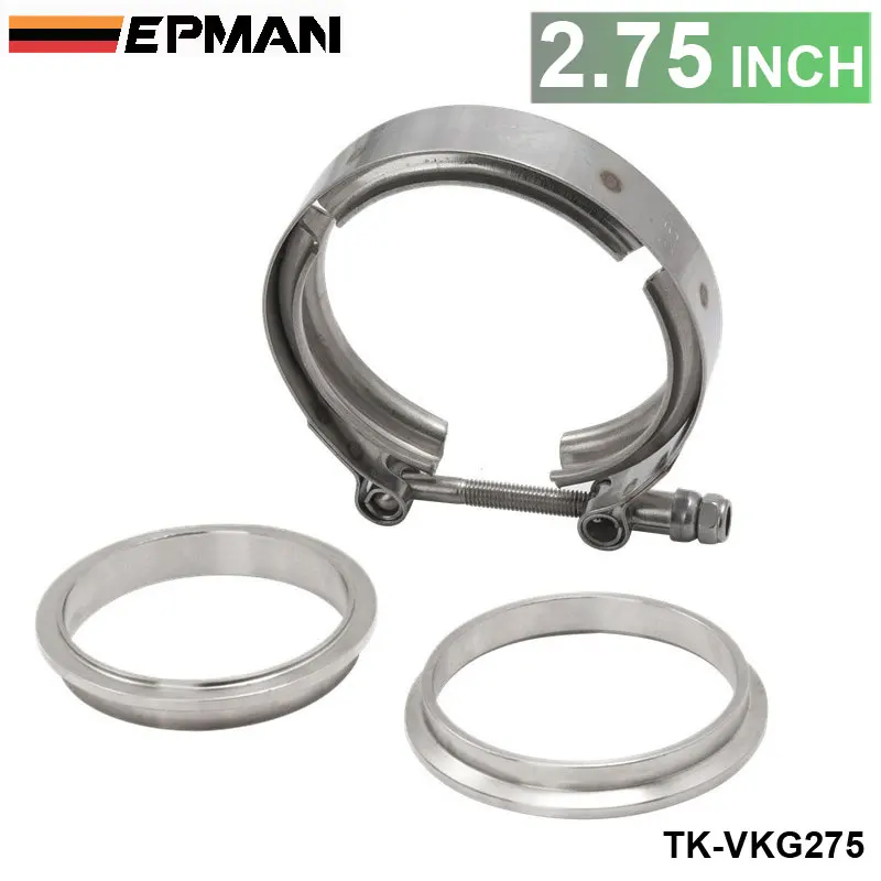 Prix pour 2.75 "À Rotule Mâle/Femelle V-band Vband Clamp En Acier Inoxydable Bride Kit EP-VKG275 Prix pour 2.75 "À Rotule Mâle/Femelle V-band Vband Clamp En Acier Inoxydable Bride Kit EP-VKG275