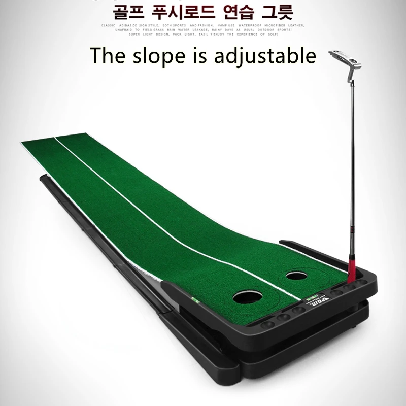 PGM Indoor Golf Putter Trainer Practice Set Training Mat Indoor Golf