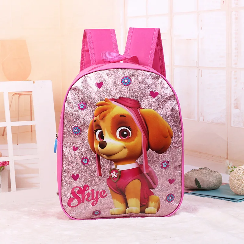  Paw Patrol Bag Children's School Cute Bag Cartoon Print Cute Anime Backpack Kindergarten Children's - 33012078575