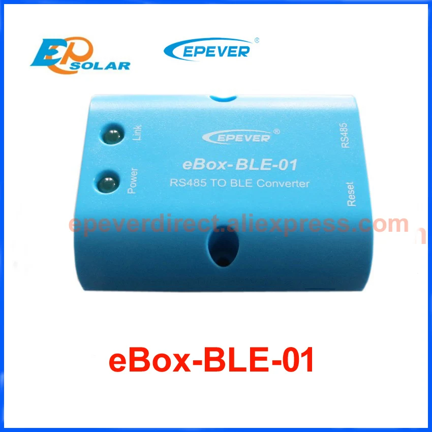 

bluetooth connect function EPSolar EPEVER solar controller Tracer series eBOX-BLE-01 APP connect white MT50 meter USB and Sensor