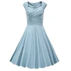 28% off! 2017 Fashion Retro Dress Polka Dot Rockabilly Dress Summer Style Women Robe Vintage Short Sleeve Audrey Hepburn Dress 7 Colos Save 8.12 on 2017 Fashion Retro Dress Polka Dot Rockabilly Dress Summer Style Women Robe Vintage Short Sleeve Audrey Hepburn Dress 7 Colos