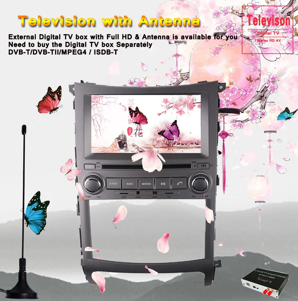 Top 4G RAM Octa Android 9.0 Car DVD GPS radio Navigation for Hyundai Veracruz ix55 2006-2012-2017 with 3/4G wifi DVR OBD Headunit 9