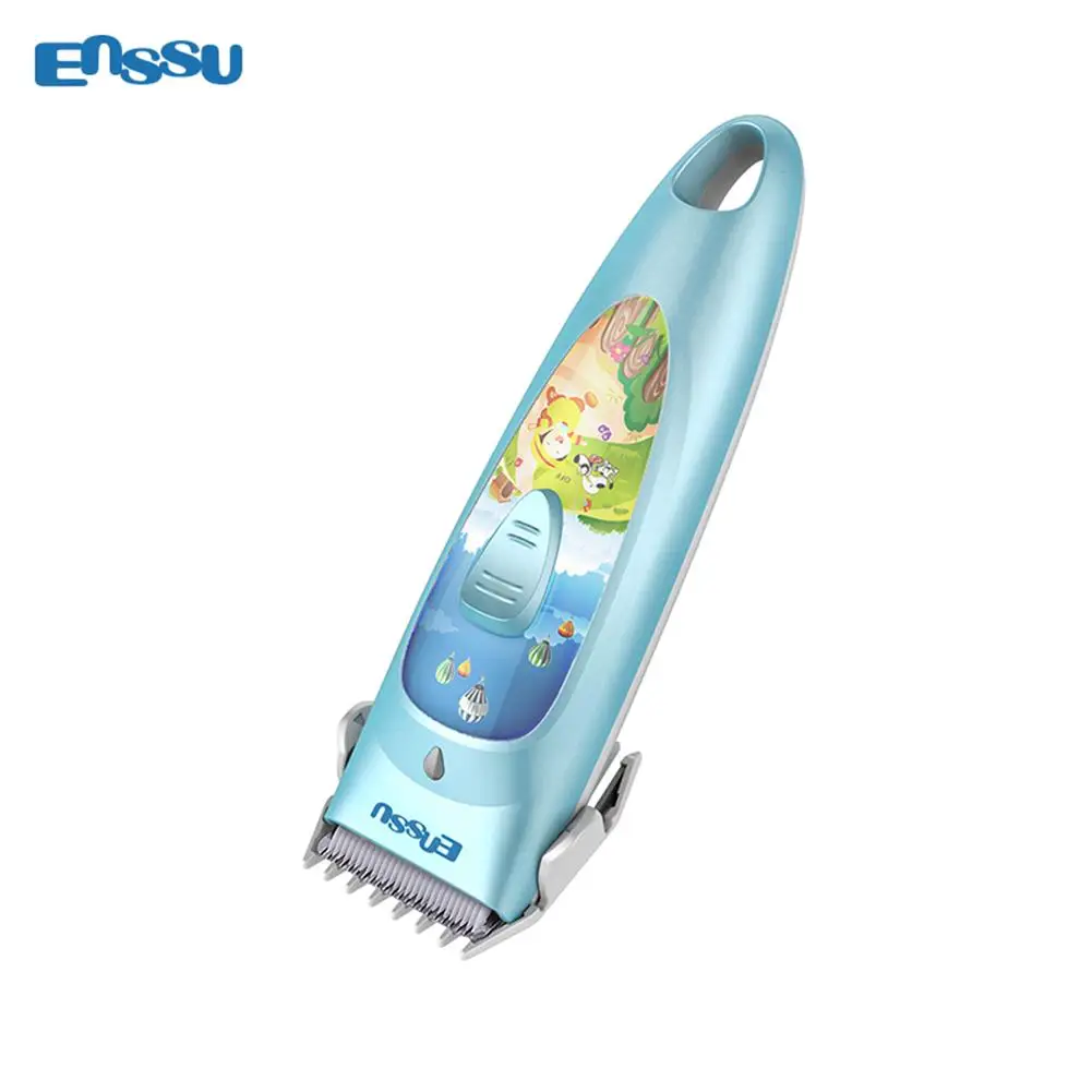 Original Enssu Hair Trimmer waterproof silent hair clipper Children's