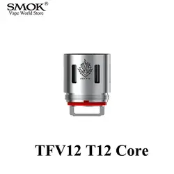 Smok TFV12 бак T12 катушки smok распылитель 0.12ohm core VAPE поле mod Форсунка Ядро электронная сигарета ядер S100