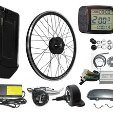 Новое поступление литиевых Батарея E-велосипед conversion kit дешевые цены педаль помочь Электрический велосипед conversion kit