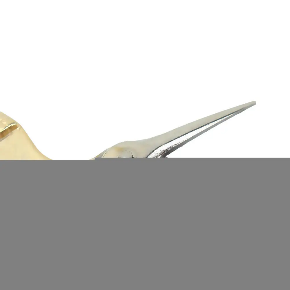 Золотой Винтаж Ретро Кран форма портной Крест прямой стежок портновские ножницы Ножницы для вышивки для Садовая скатерть ремесло Резак
