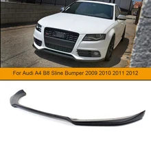 2009-2012 A4 B8 S Style FRP Unpainted Black Primer Auto Car Front Lip, Bumper Lip Spoiler For Audi(Fit A4 B8 Sline Bumper 09-12) 2009-2012 A4 B8 S Style FRP Unpainted Black Primer Auto Car Front Lip, Bumper Lip Spoiler For Audi(Fit A4 B8 Sline Bumper 09-12)