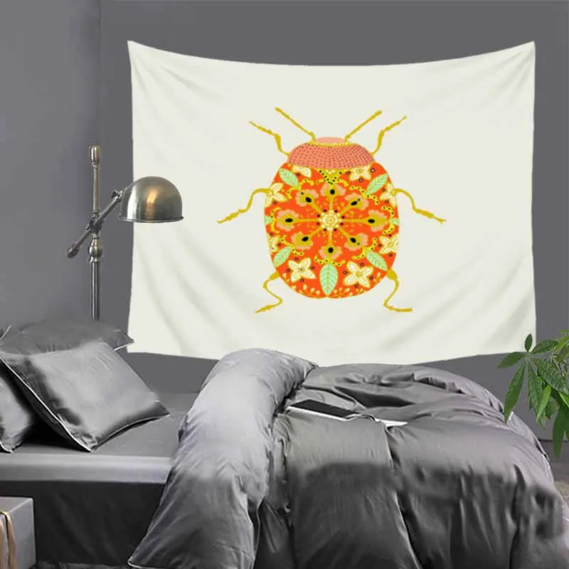 51x60&quot Simple crative art pattern Cozy polyester Indian tapestry hippie mandala wall hanging Bohemian bedspread dorm decor LZJ23 | Дом и