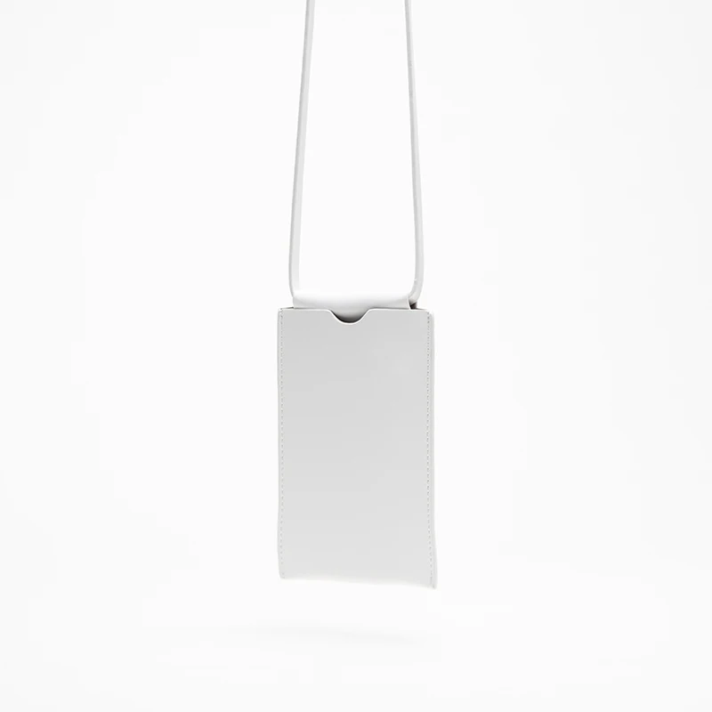 [BXX] Новое поступление женские мягкие повседневные сумки-мессенджеры из искусственной кожи мятно-зеленого цвета с одним ремешком для телефона через плечо OE553 - Цвет: White